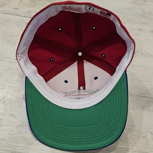 Vintage 1985 MLB All Star Game Texas Rangers Fitted Hat - Size 7 1/4 - Picture 7 of 10